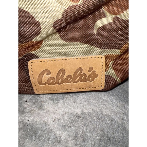 Cabela's Bags Vintage Cabelas Duck Camouflage Duffle Bag Carry On